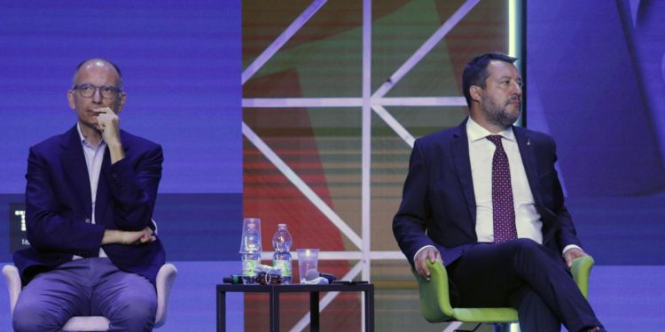 Botta e risposta Letta-Salvini sugli ultimatum al governo
