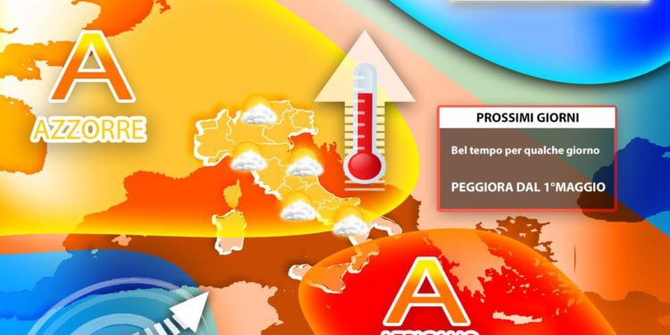 Sole e caldo in Italia fino a venerdì, pioggia sul primo maggio
