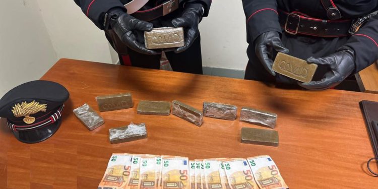 Arriva l’hashish targato Covid, un arresto a Roma