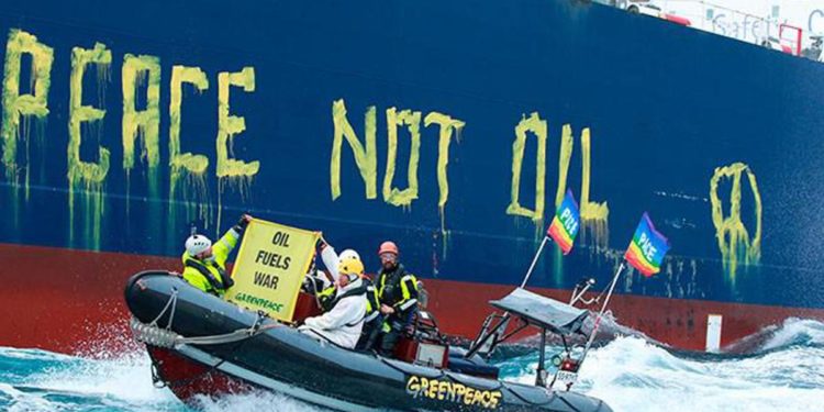 Petrolio Russia, Greenpeace: Gb ha importato 2 milioni di barili da inizio guerra