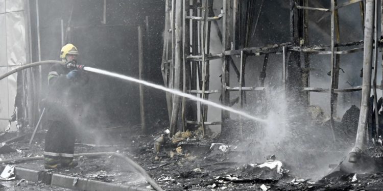 Ucraina-Russia, in fiamme deposito munizioni regione Belgorod