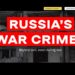 Ucraina crea archivio online sui crimini di guerra della Russia