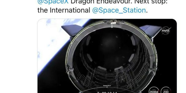 Spazio, partita Axiom Space: prima missione tutta privata sulla Iss