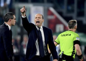 Allegri: “Io espulso? Uno dell’Inter mi ha dato un calcio”