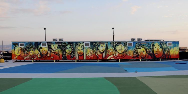 3800 mq campi sportivi su tetto parcheggio in disuso, Gualtieri presenta Casilino Sky Park