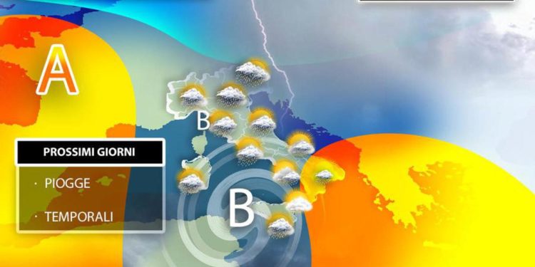 Maltempo sull’Italia da giovedì fino al weekend: le previsioni