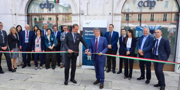 Cdp inaugura nuovo ufficio a Brescia, in ultimi 3 anni in Lombardia risorse per 8 mld