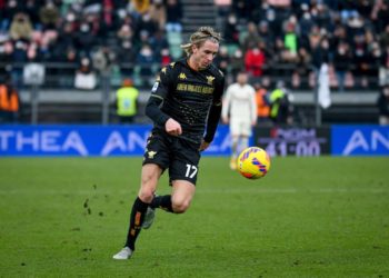 Venezia-Bologna 4-3, gol di Johnsen al 93′