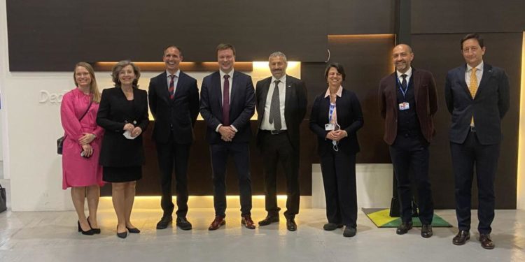 Ministro finlandese Skinnari visita sedi Kone Italia