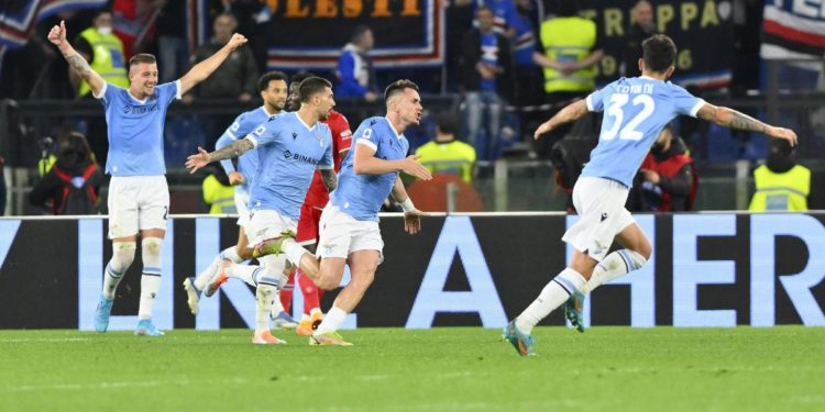 Lazio-Samp 2-0, gol di Patric e ‘perla’ di Luis Alberto