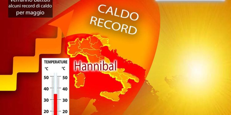 Anticiclone Hannibal, caldo da record nel weekend