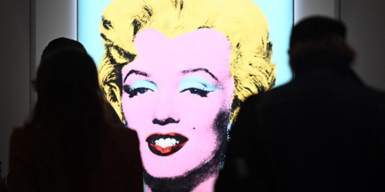 Andy Warhol, record mondiale per il ritratto di Marilyn Monroe