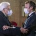 Ucraina, telefonata Macron-Mattarella: “Sostegno a Kiev”