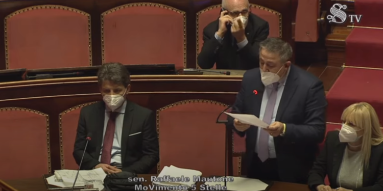 Scintille al Senato, Mautone a Calderoli: “Record? Sono noto, non cerco pubblicità”