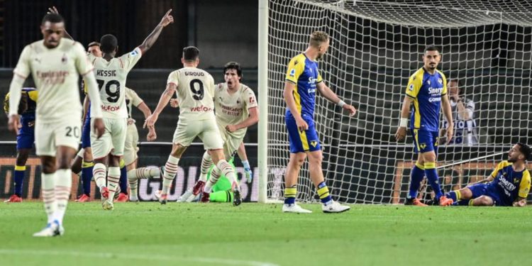 Verona-Milan 1-3, rossoneri tornano primi in classifica