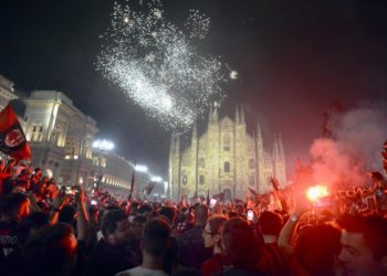 Milan campione d’Italia, in 70mila per festa scudetto