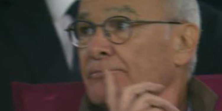 Roma-Leicester, Ranieri in tribuna: tutto lo stadio applaude – Video