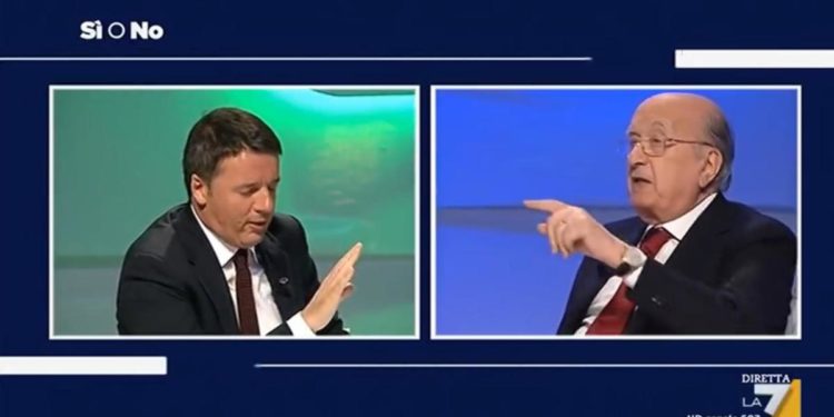 De Mita, lo scontro tv con Renzi: “Non vede limiti alla sua arroganza” – Video