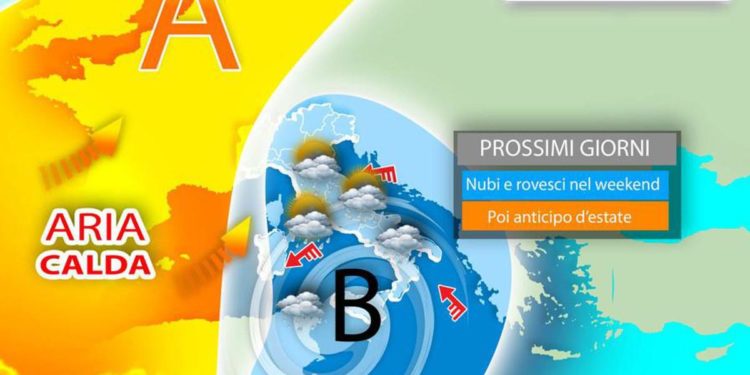 Ancora un weekend di pioggia, poi scoppia l’estate: il meteo