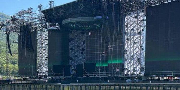 Vasco a Trento scalda i motori, ‘faremo risuonare tutta la valle’