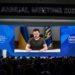 Ucraina, Zelensky a Davos: “Sanzioni massime contro la Russia”