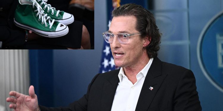 Matthew McConaughey emoziona la Casa Bianca: “Sulle armi è ora di cambiare”