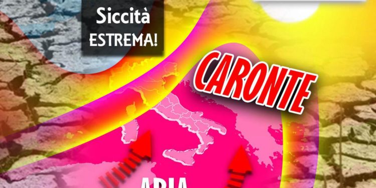 Caldo estremo nel weekend, siccità in peggioramento