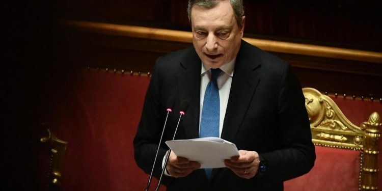 Draghi al Senato, cosa ha detto oggi il premier
