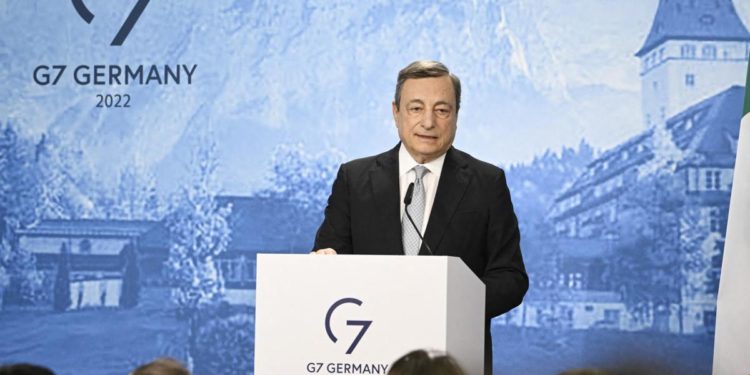 G7 Germania, Draghi: “Un successo, grande unità sull’Ucraina”