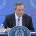 Draghi: “Governo non si fa senza M5S”