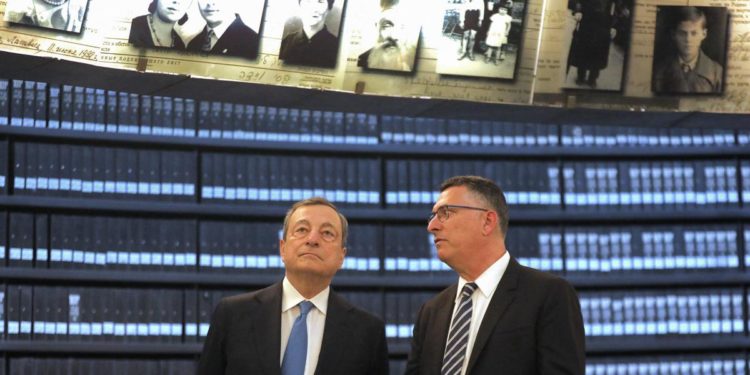 Draghi in Israele: “Italia cerca pace e rifiuta ogni discriminazione”