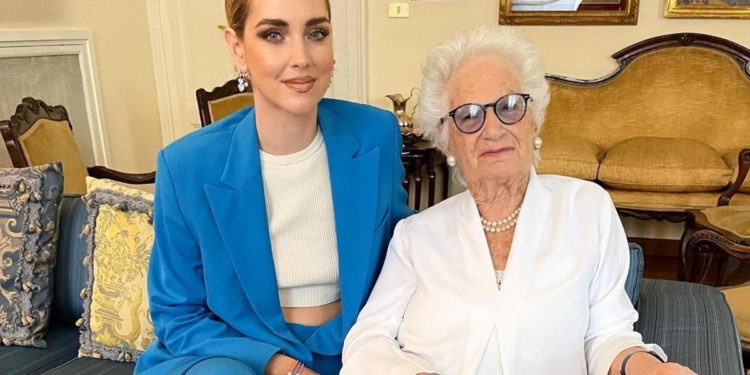 Chiara Ferragni incontra Liliana Segre
