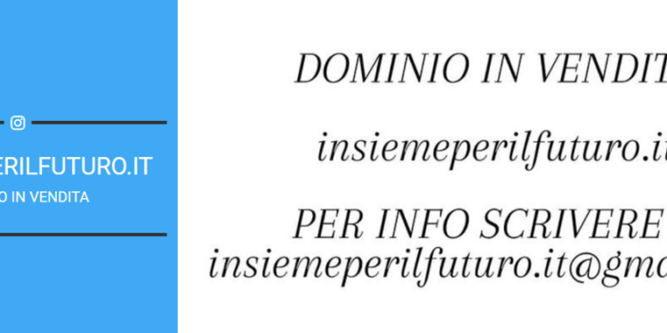 Partita l’asta per www.insiemeperilfuturo.it, fonti Ipf: “Non siamo noi”