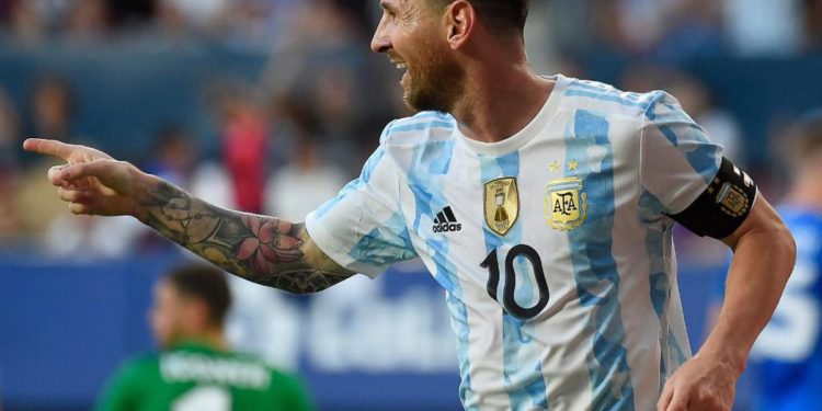 Argentina-Estonia 5-0: Messi record, segna 5 gol