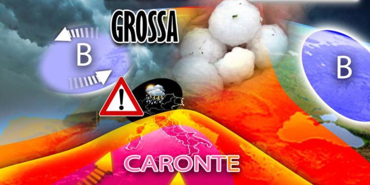 Meteo Italia, Caronte e caldo record al Centro-Sud. Temporali a Nord