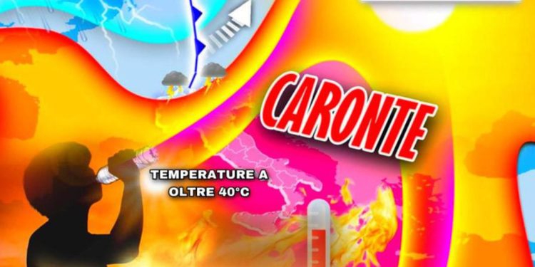 Italia nella morsa di Caronte, previste temperature oltre 40°C