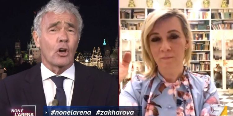 Zakharova a Giletti: “Sembra appena arrivato sulla Terra”