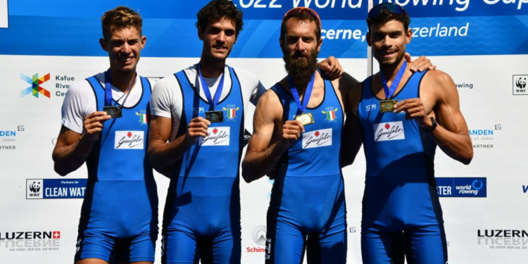 Coppa del Mondo di canottaggio a Lucerna, l’Italia chiude con 6 medaglie