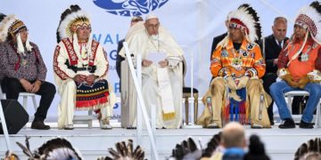 Papa in Canada: “Qui per implorare perdono e riconciliazione”