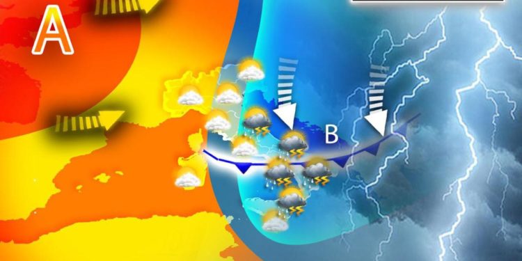 Temporali e forte vento, poi arriva l’Anticiclone delle Azzorre