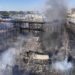Incendio oggi a Cinecittà, fiamme agli studios: distrutta ‘Firenze rinascimentale’