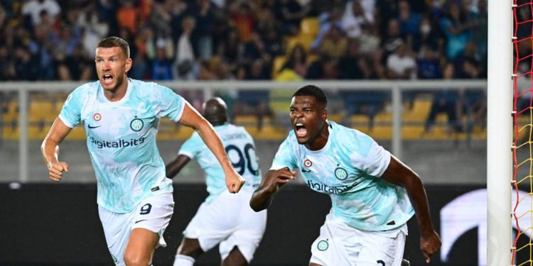 Lecce-Inter 1-2, gol di Dumfries allo scadere