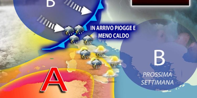 Piogge in arrivo e meno caldo, previsioni meteo