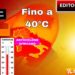 Torna l’anticiclone africano, caldo in aumento fino a 40°C