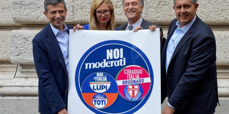 Elezioni 2022, nasce ‘Noi moderati’ lista unica dei centristi di centrodestra
