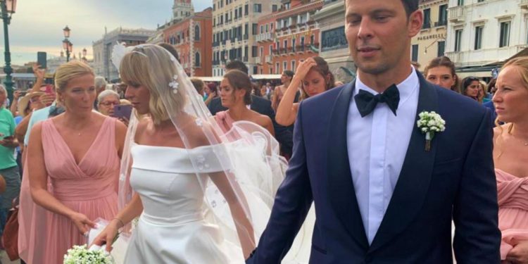 A Venezia il matrimonio di Federica Pellegrini e Matteo Giunta