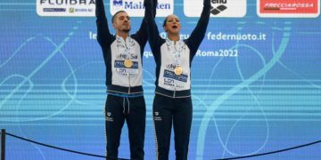 Europei nuoto 2022, Ruggiero e Minisini oro nel duo libero misto