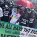 Civitanova Marche, in 300 al corteo per Alika Ogochukwu