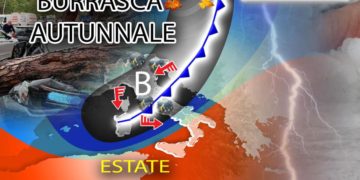 Estate ko, arriva la prima burrasca autunnale: le previsioni