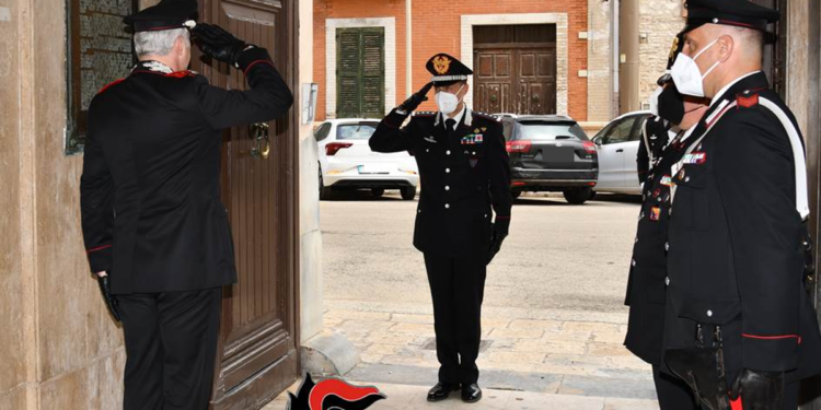 Carabinieri, Generale Galletta in visita a Pantelleria